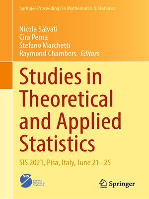 cover image of Studies in Theoretical and Applied Statistics